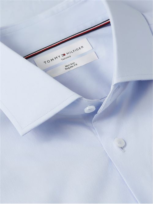 cl non iron solid shirt TOMMY HILFIGER | MW0MW45307C3Q